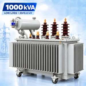 تصویر ترانسفورماتور 1000kVA کم‌تلفات ردیف 20kV