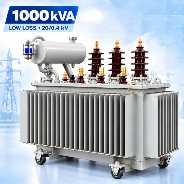 تصویر ترانسفورماتور 1000kVA کم‌تلفات ردیف 20kV