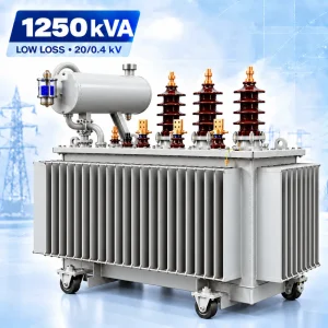 تصویر ترانسفورماتور 1250kVA کم‌تلفات ردیف 20kV