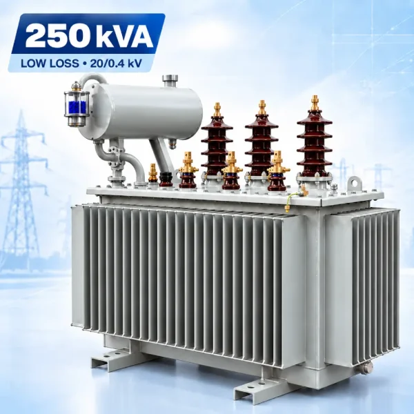 تصویر ترانسفورماتور 250kVA کم‌تلفات ردیف 20kV