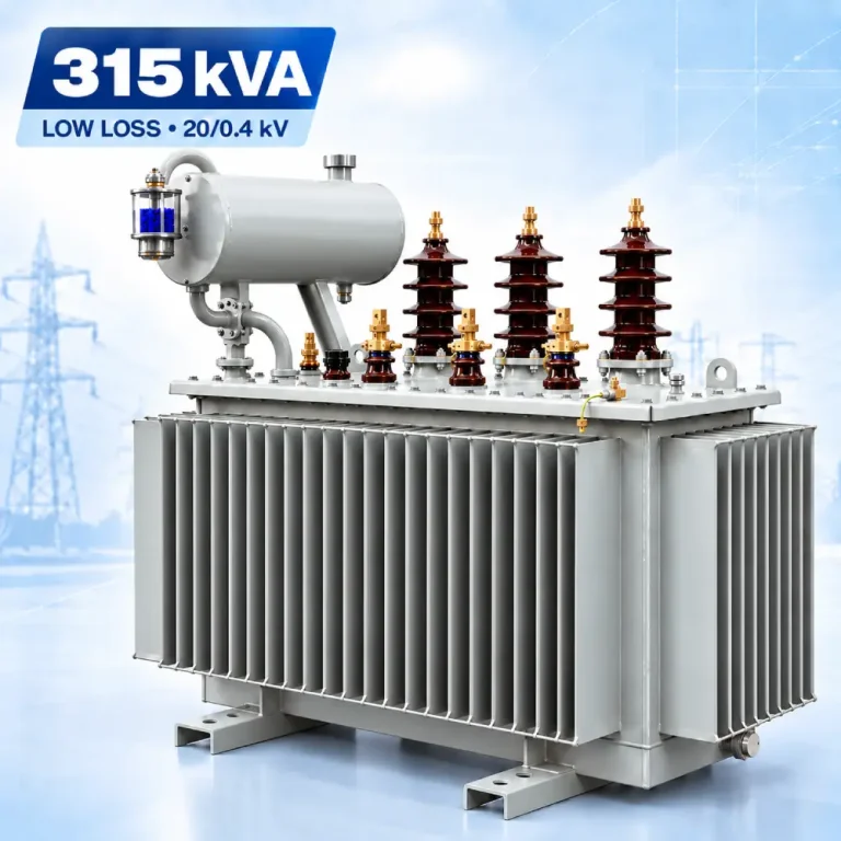 تصویر ترانسفورماتور 315kVA کم‌تلفات ردیف 20kV