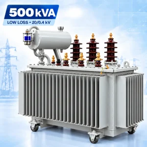 تصویر ترانسفورماتور 500kVA کم‌تلفات ردیف 20kV