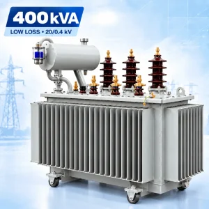 تصویر ترانسفورماتور 400kVA کم‌تلفات ردیف 20kV
